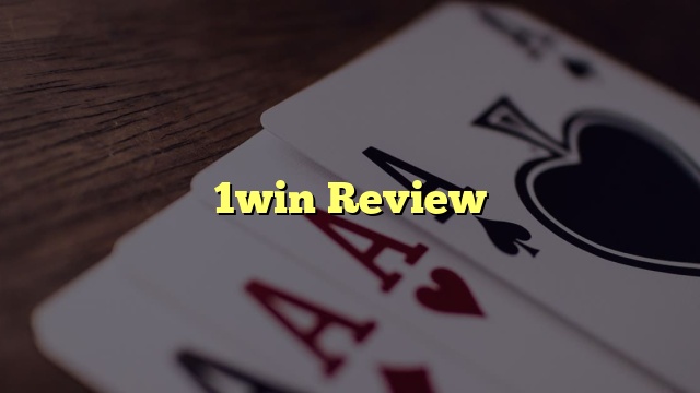1win Review