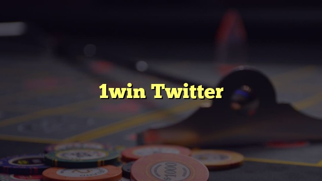 1win Twitter